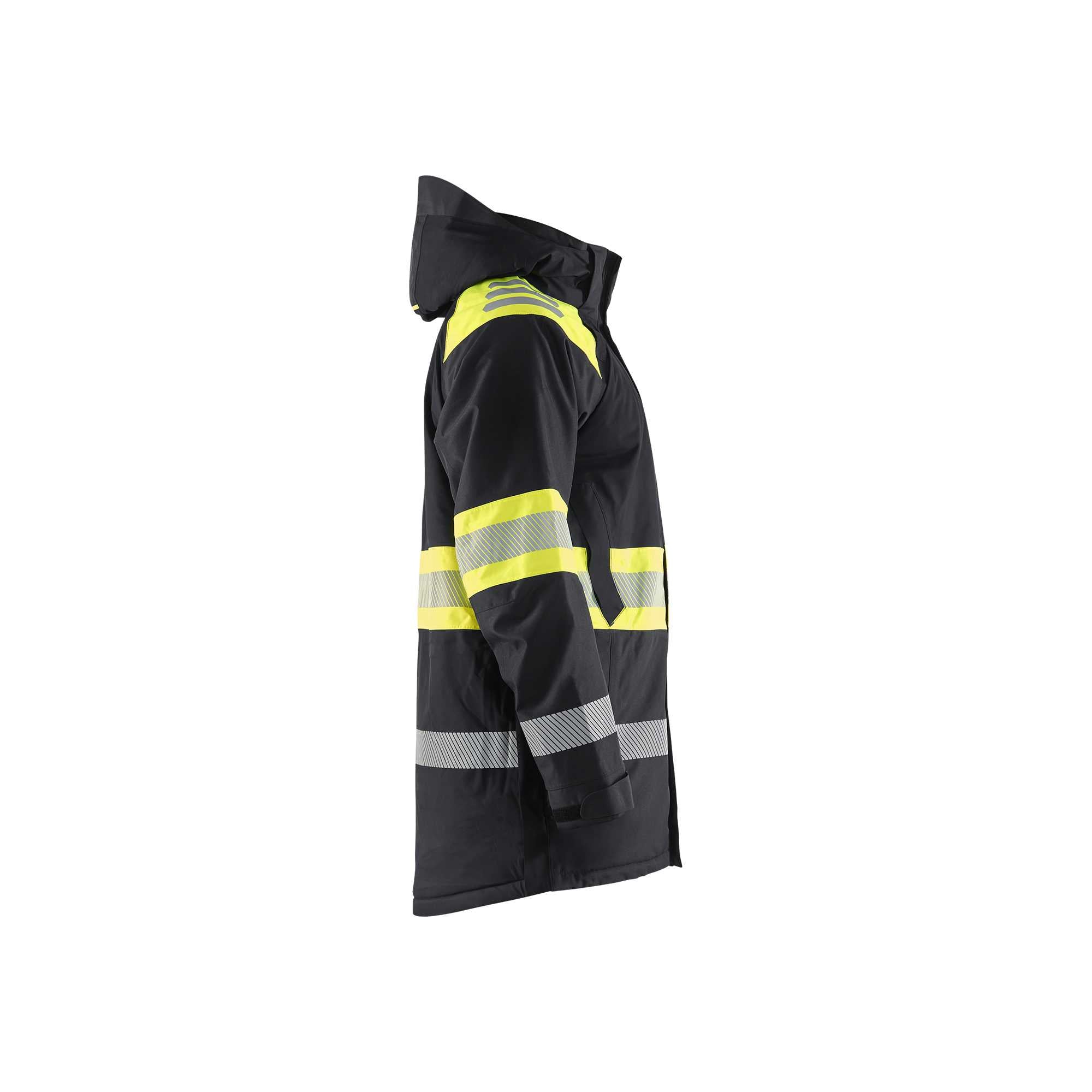 BLAKLADER 44851977 Hi Vis Winter Parka Parka Work Jacket MEN - Waterproof